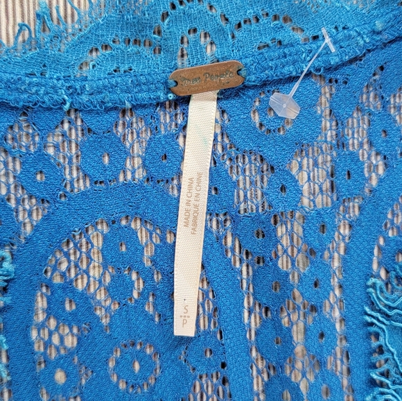 Free People Heart In Two Lace Mini Dress - Picture 5 of 11